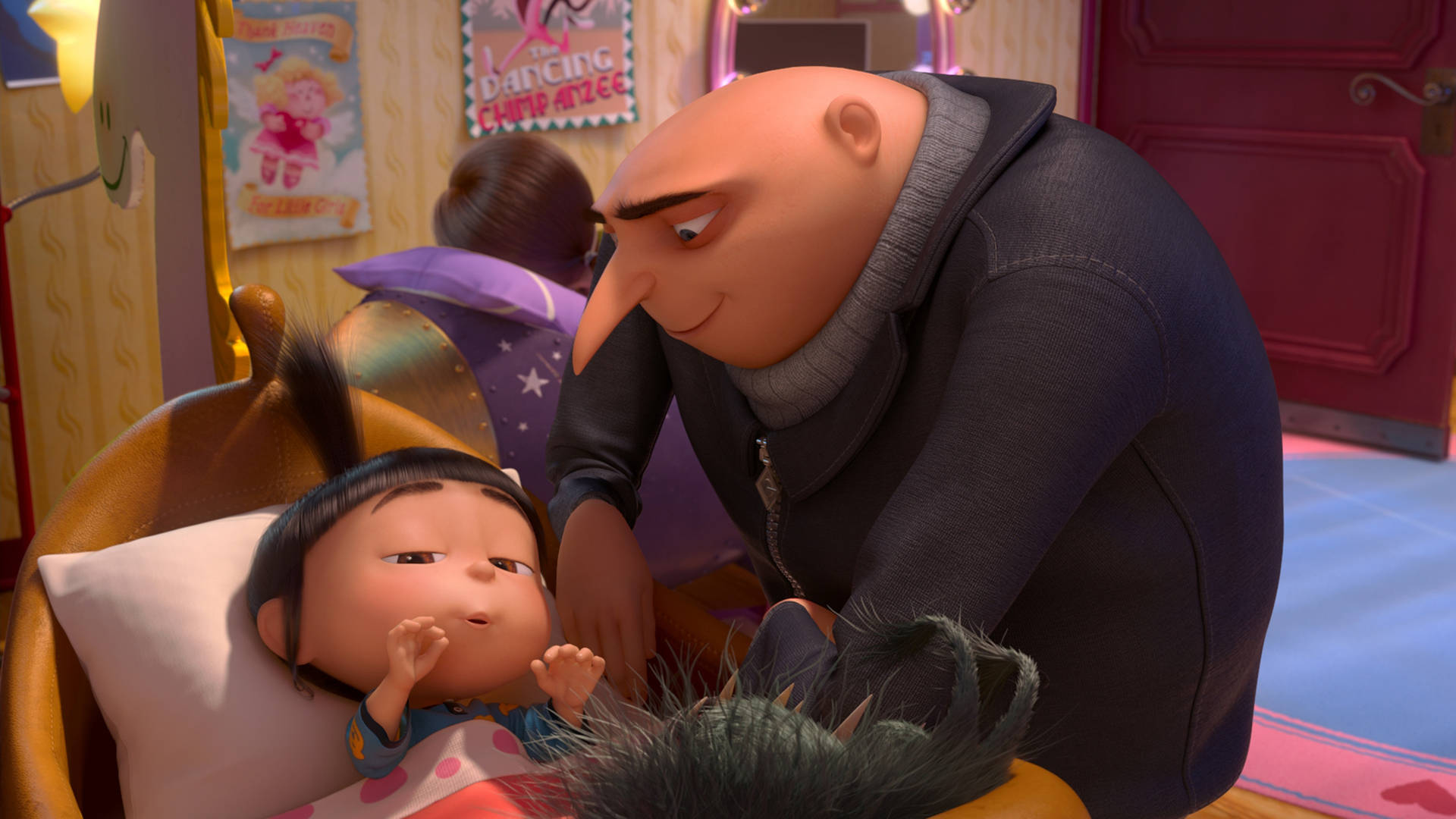 Gru Tucking Agnes Despicable Me 2 Picture