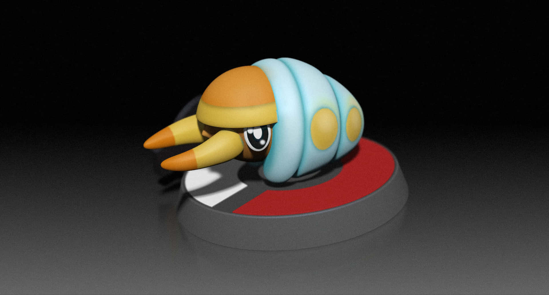 Grubbin Pokemon3 D Model Wallpaper