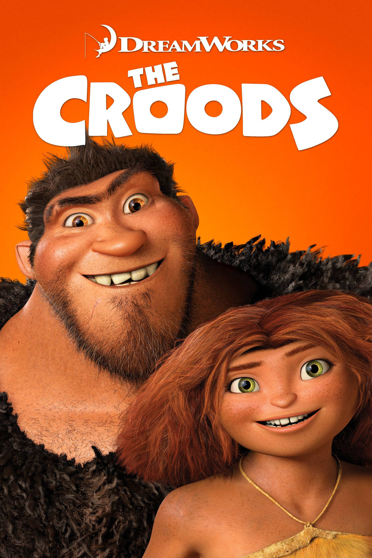 "Grug and Eep from the Croods Animation enjoying their family adventure" Wallpaper