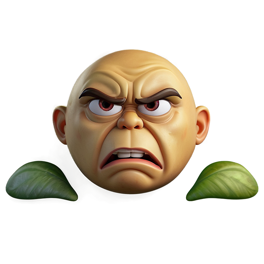 Grumpy Face Emoji Png 60 PNG