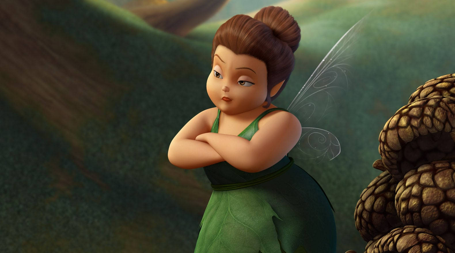 Grumpy Fairy Mary In Tinker Bell Wallpaper