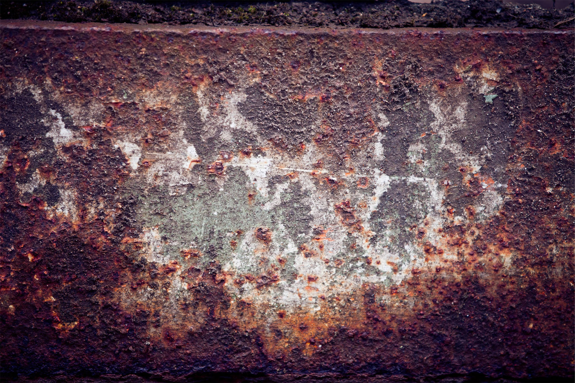 Grunge Aesthetic Rust Wallpaper