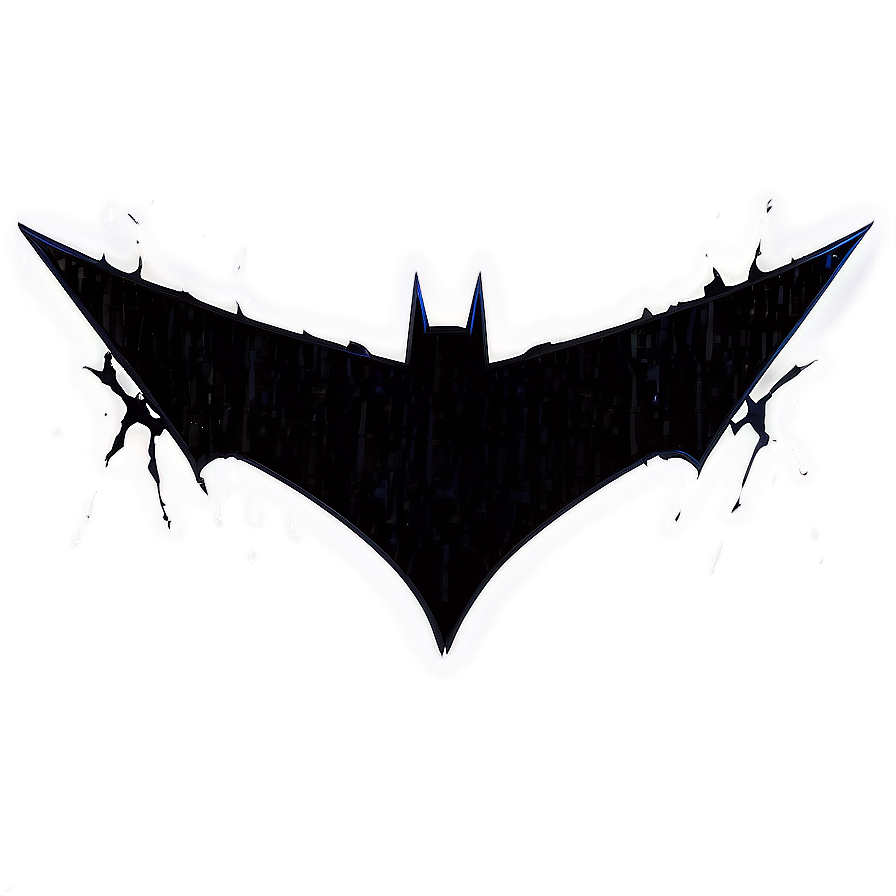 Grunge Batman Logo Png Ekw PNG