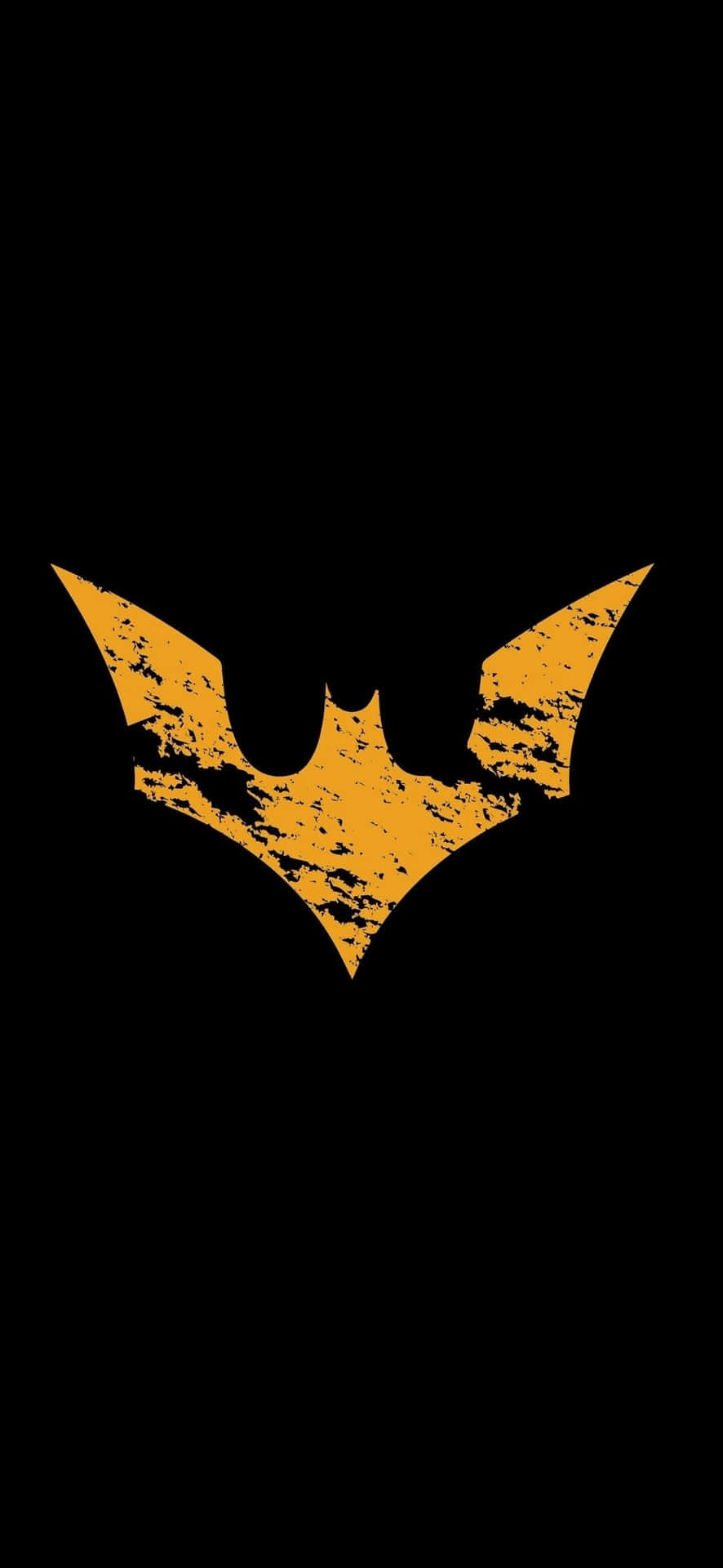 Grunge Batman Symboli Phone Wallpaper Wallpaper
