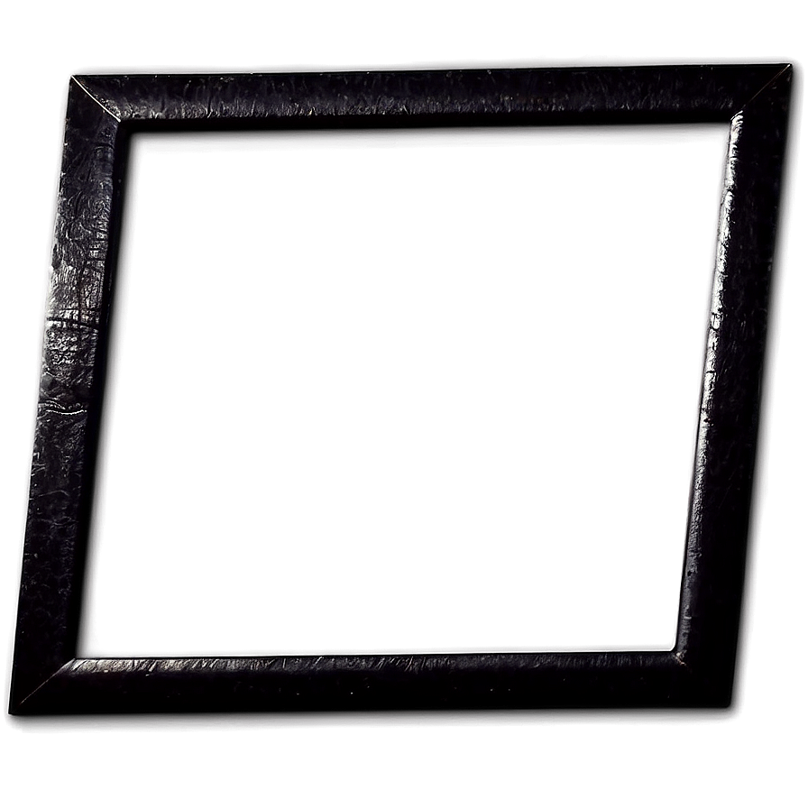 Grunge Black Frame Png 15 PNG