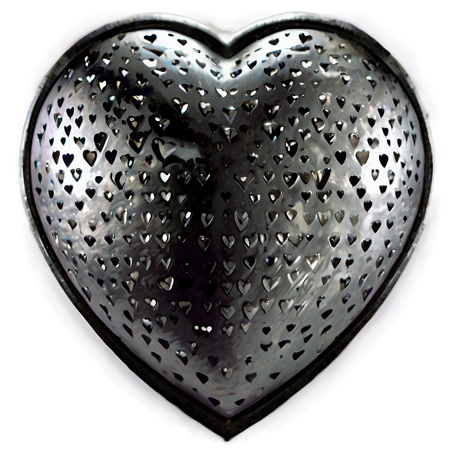 Grunge Black Heart Png 06272024 PNG