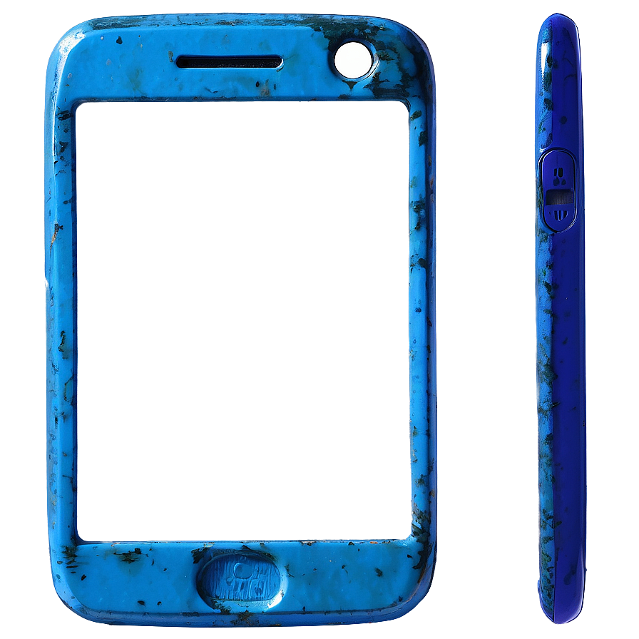 Grunge Cell Phone Frame Png 31 PNG
