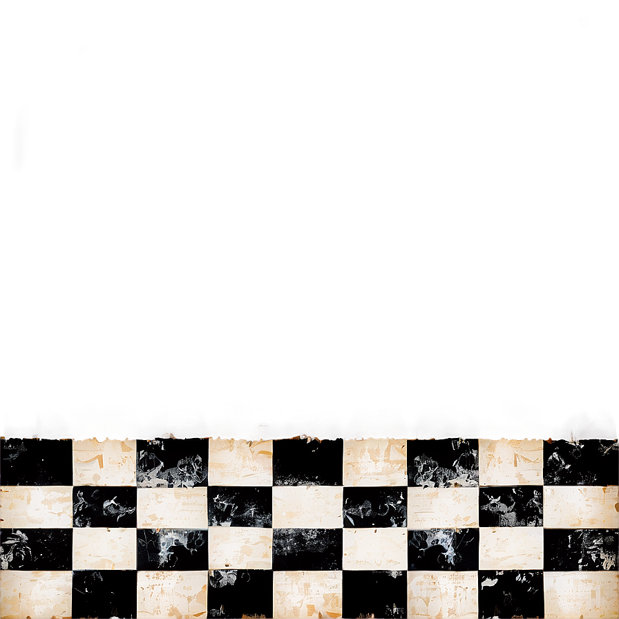 Grunge Checkered Pattern Png 05062024 PNG