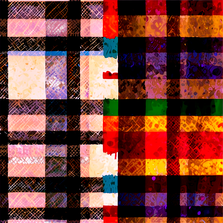 Grunge Checkered Pattern Png 97 PNG