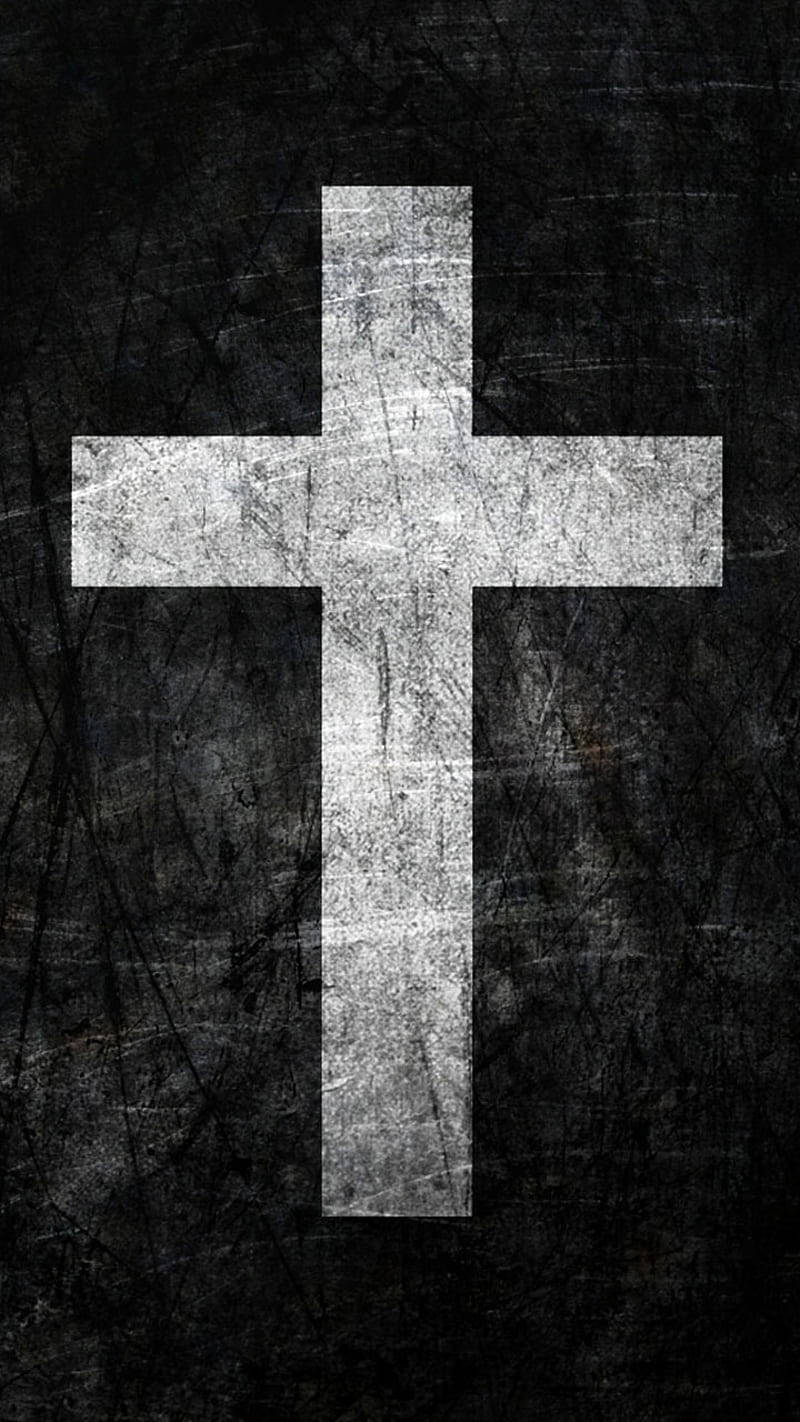 Grunge Christian Cross Wallpaper Wallpaper