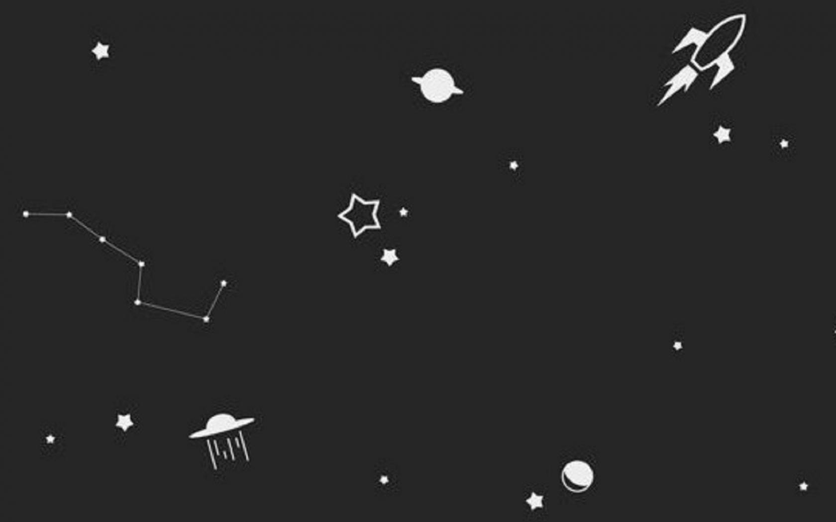 Grunge Emo Aesthetic Sky Space Wallpaper