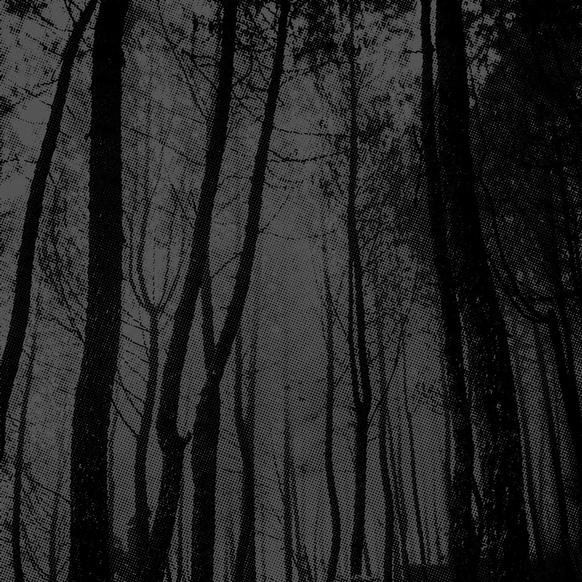 Grunge Forest Silhouette Grey Aesthetic.jpg Wallpaper