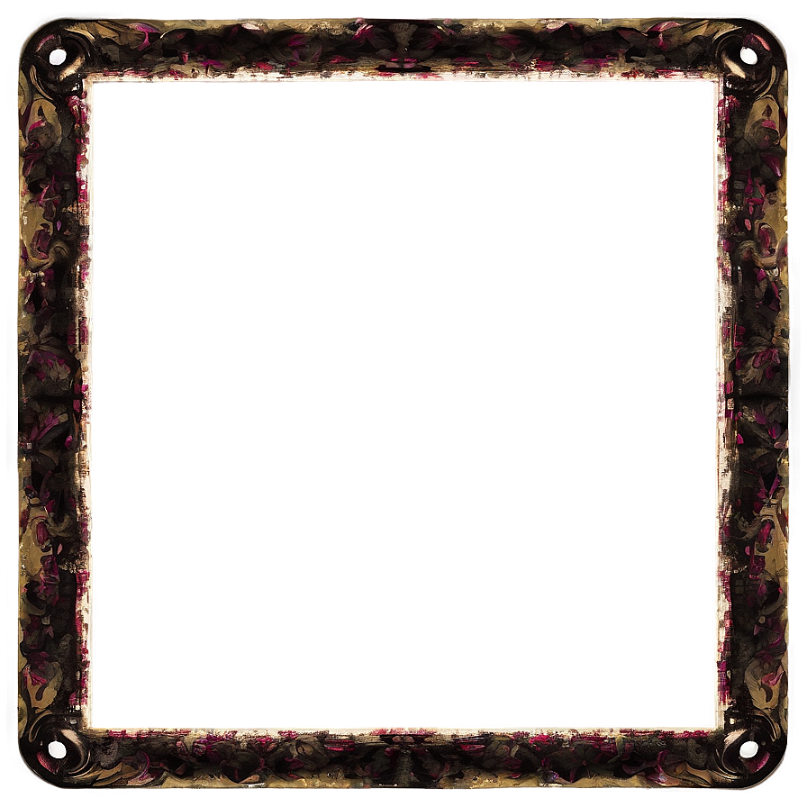Grunge Frame Design Png Uxx67 PNG