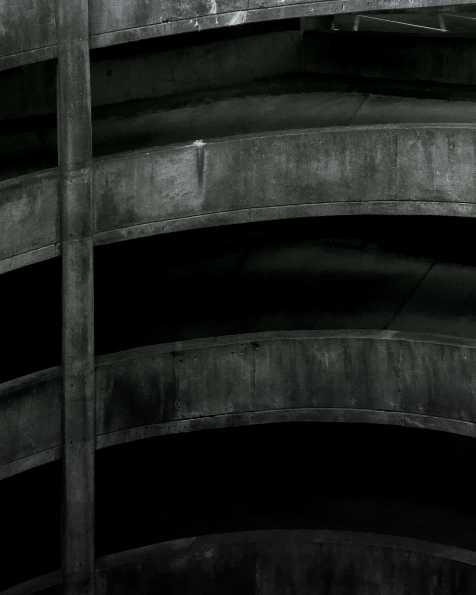 Grunge Grey Concrete Curves Wallpaper