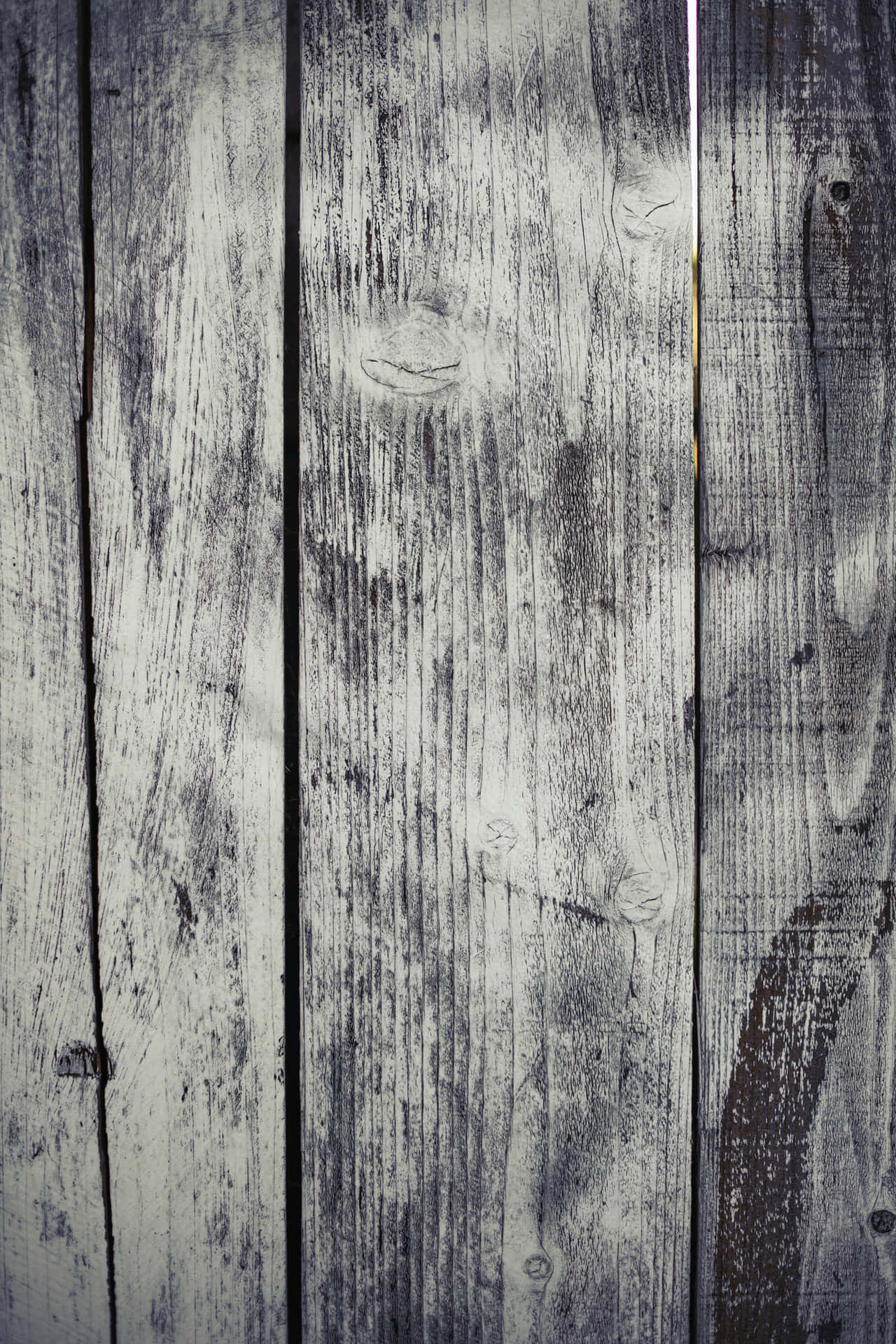 Grunge Grey Wooden Texture Wallpaper