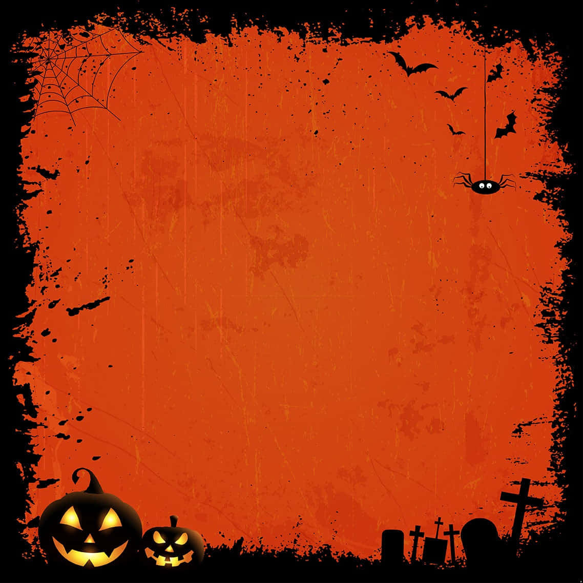 Grunge Halloween Backdrop Wallpaper