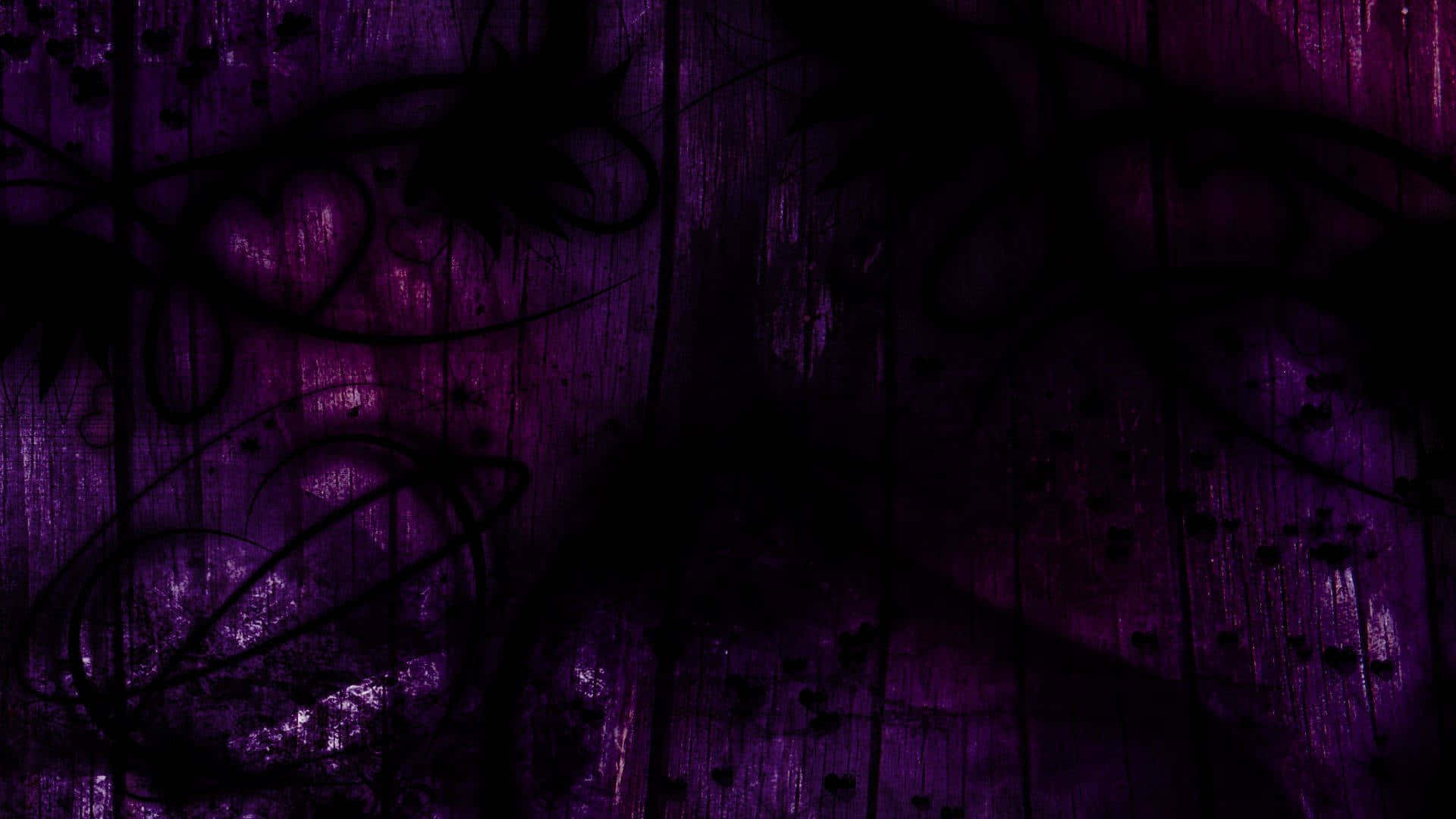 Grunge Neon Purple Wooden Texture Wallpaper