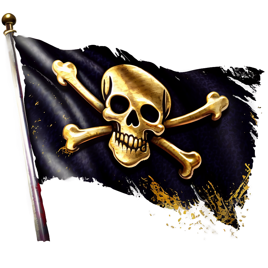 Grunge Pirate Flag Png 97 PNG