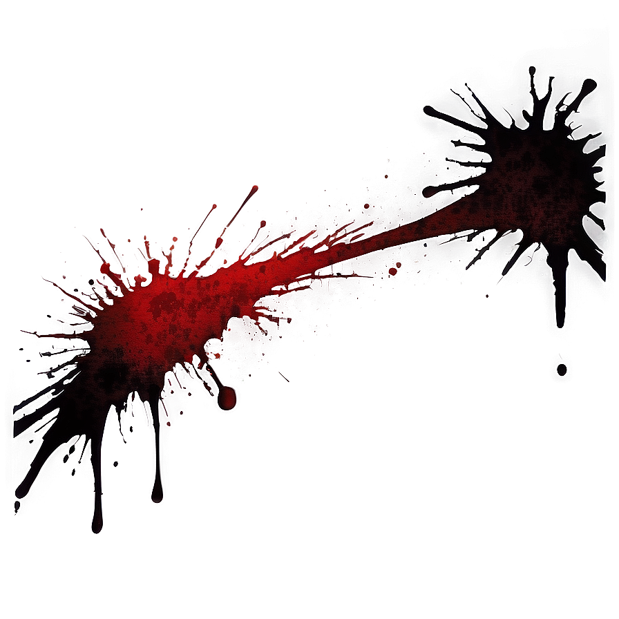 Grunge Red Splatter Png Efq23 PNG