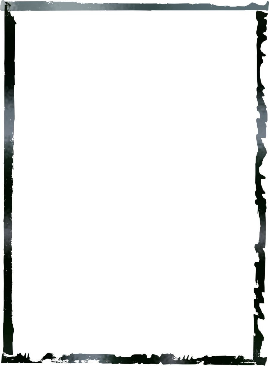 Grunge Style Frame Texture PNG