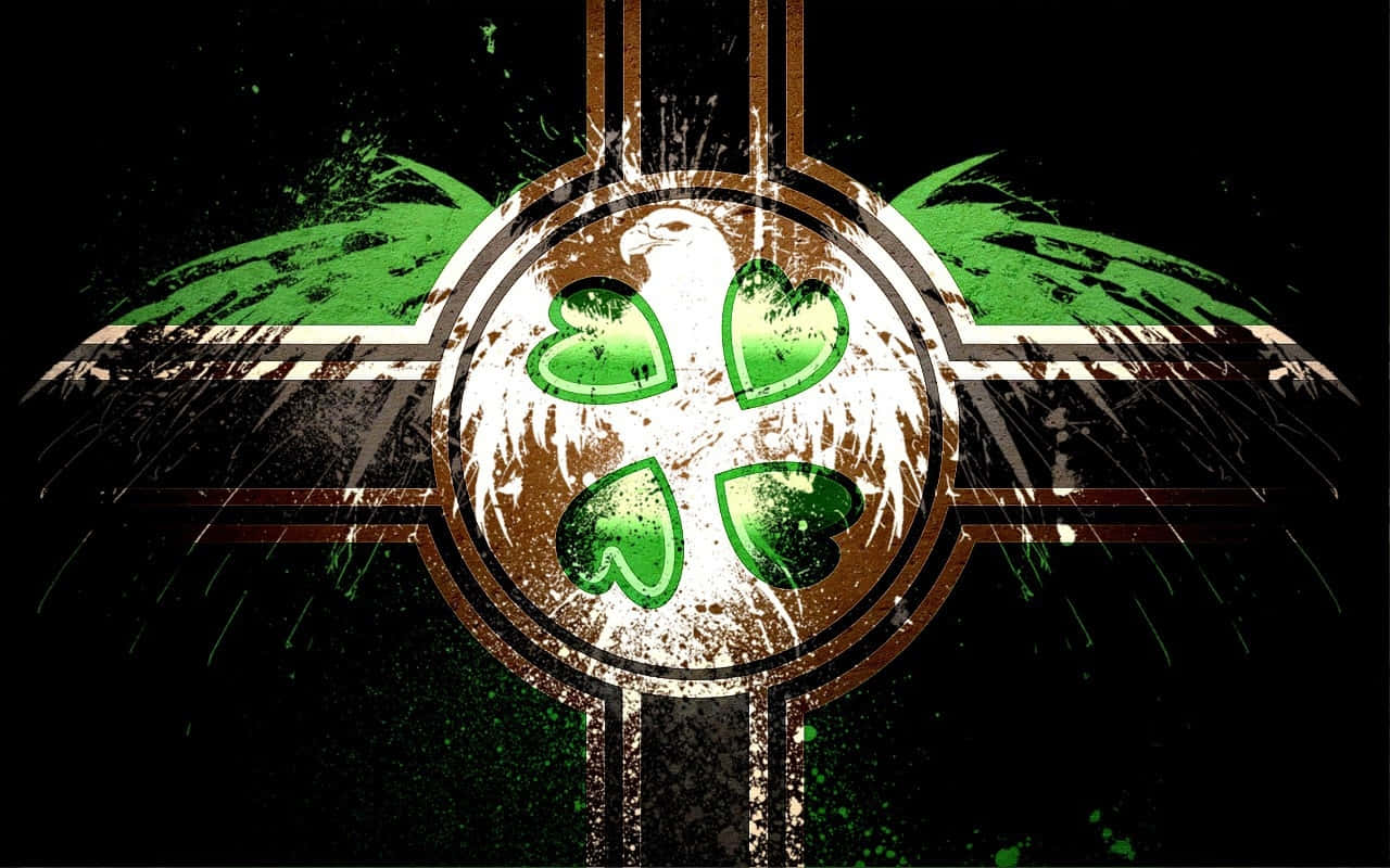 Grunge Style4chan Logo Wallpaper