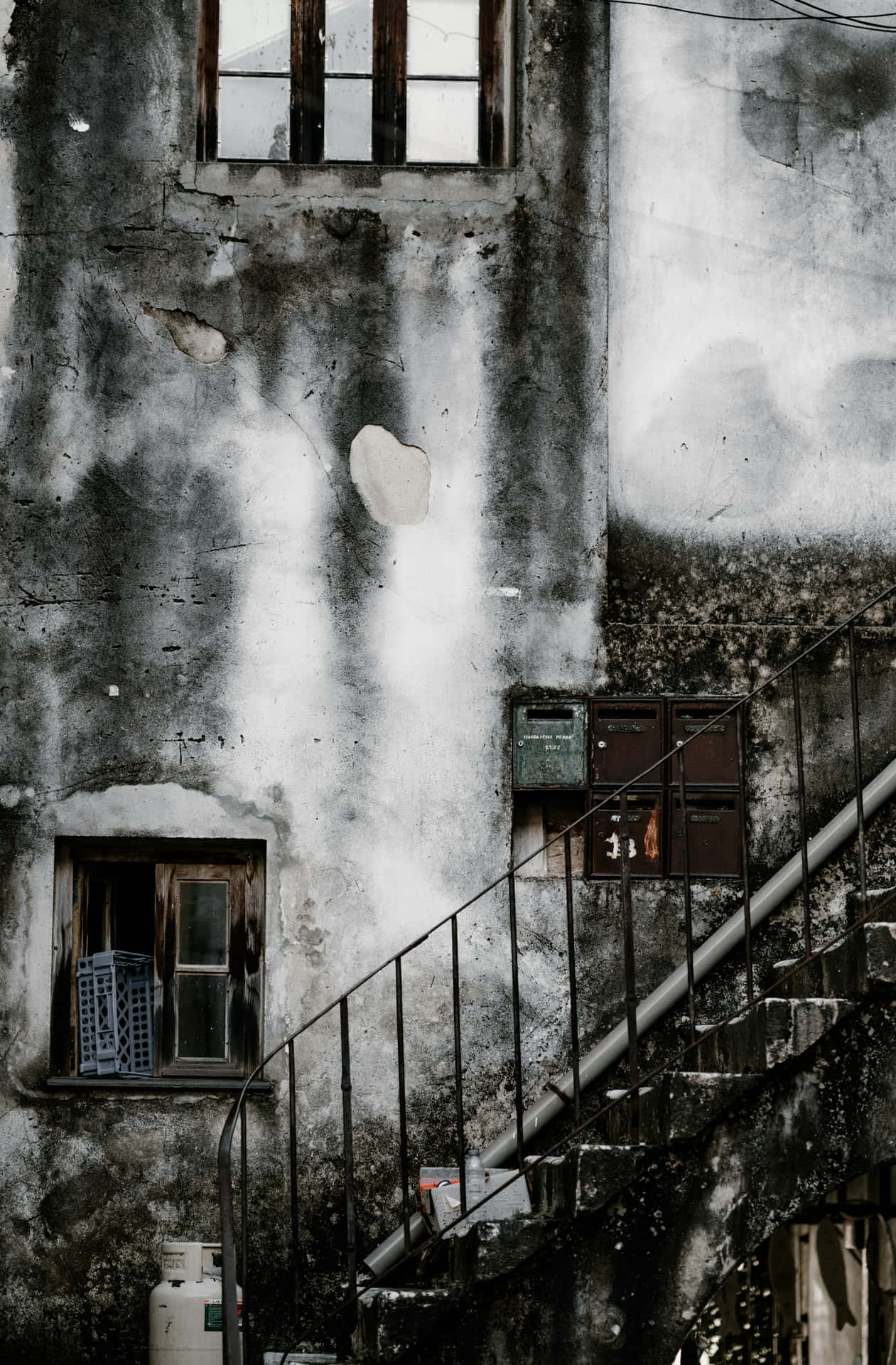 Grunge Urban Decay Staircase.jpg Wallpaper