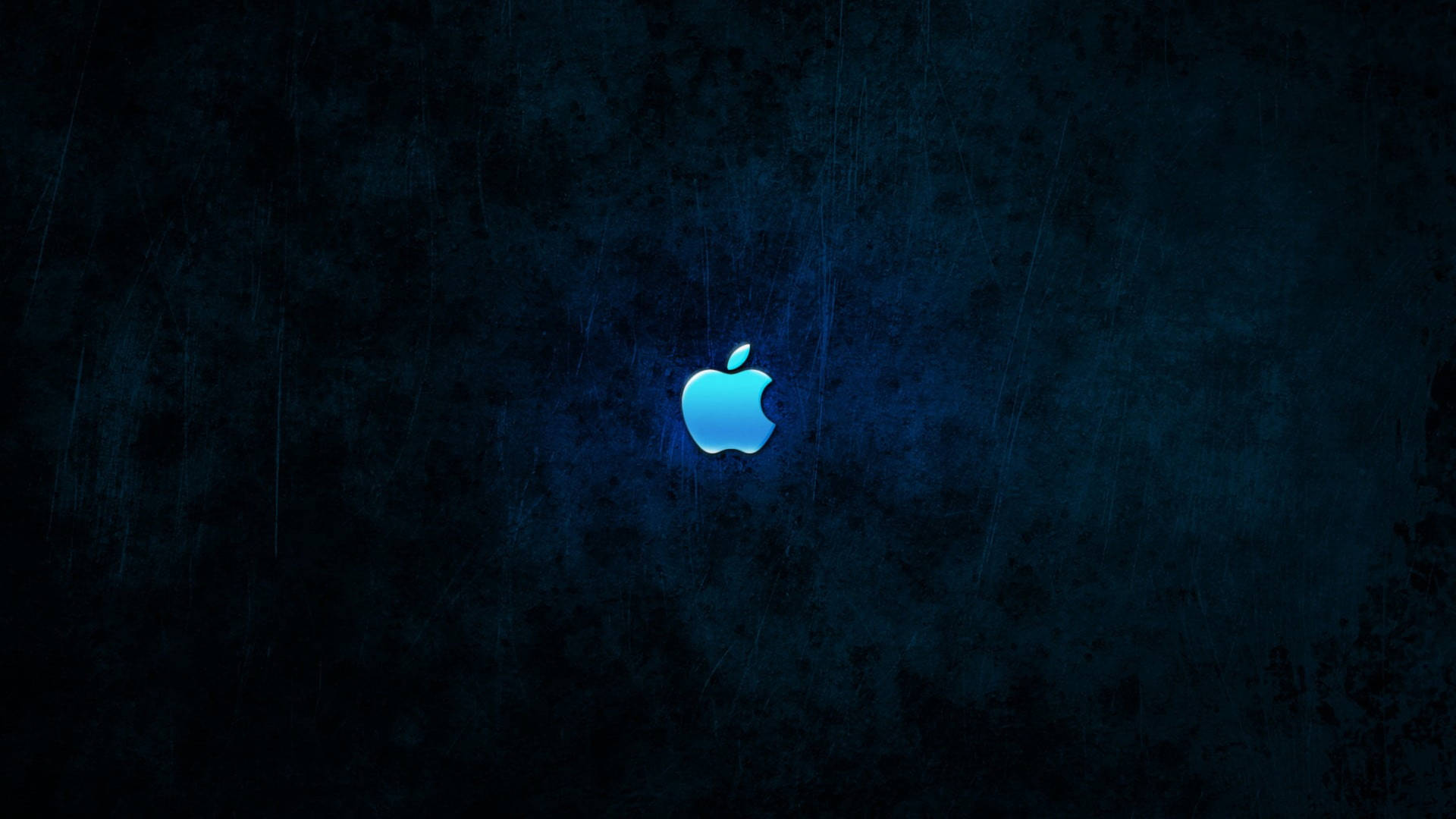 Grungy Blue Apple 4k Ultra Hd Wallpaper