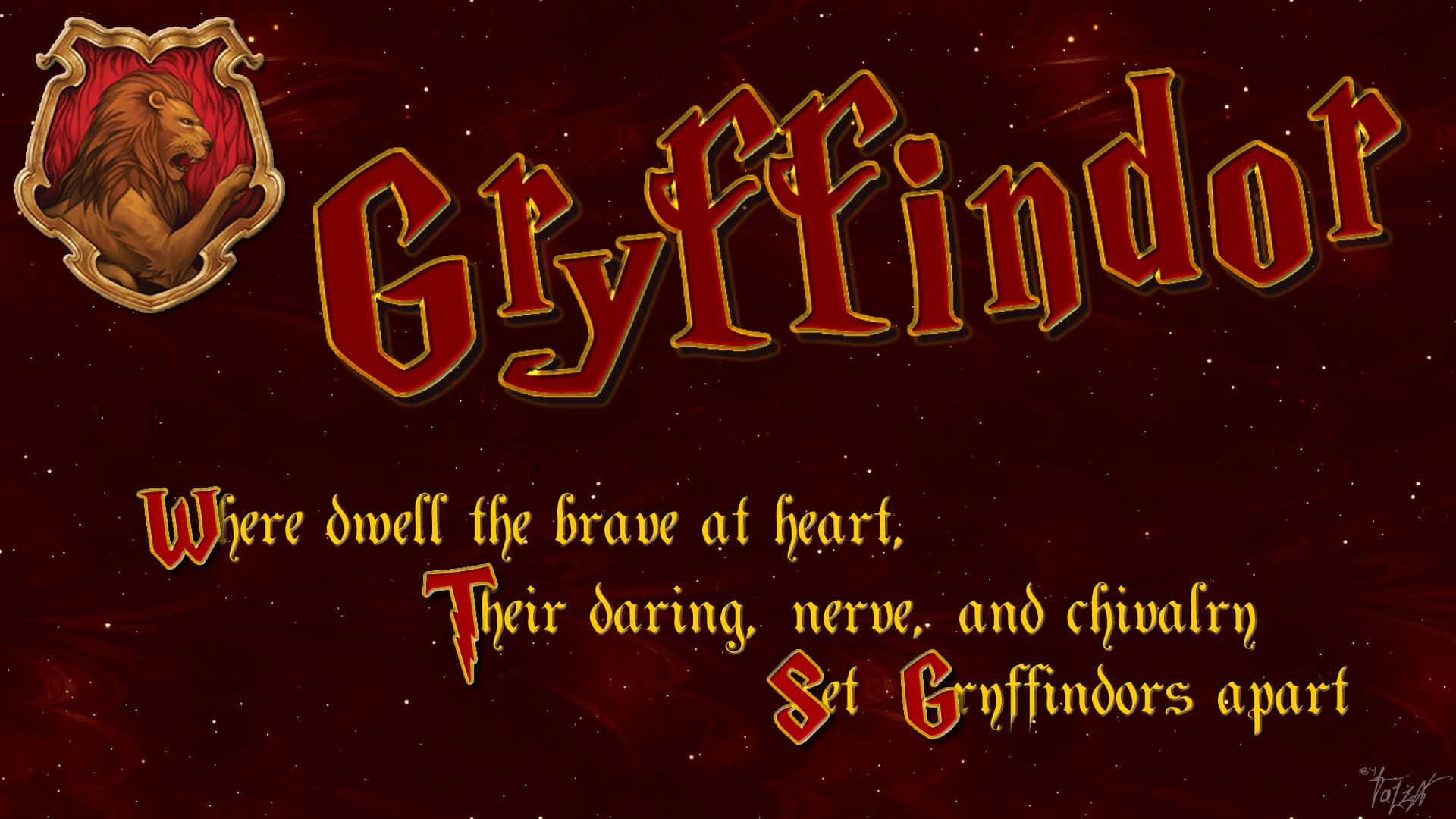 "Courage and Daring: The Gryffindor Way"