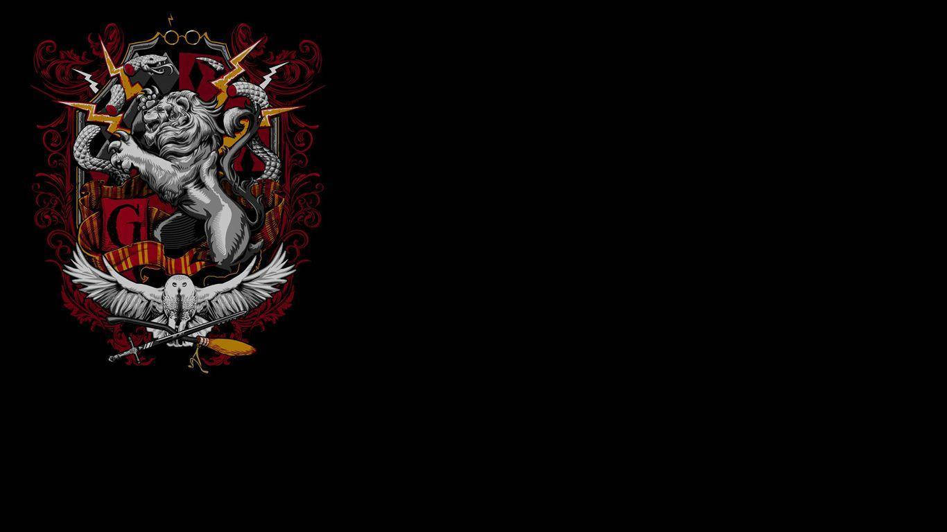 Gryffindor Crest Artwork Wallpaper