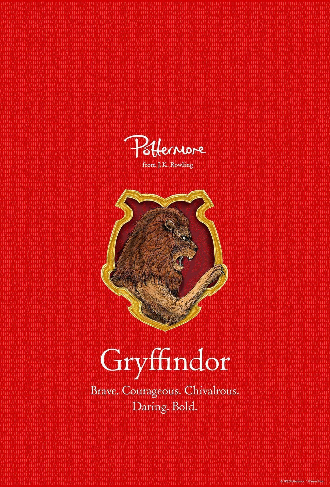 Gryffindor Lion Symbol Wallpaper