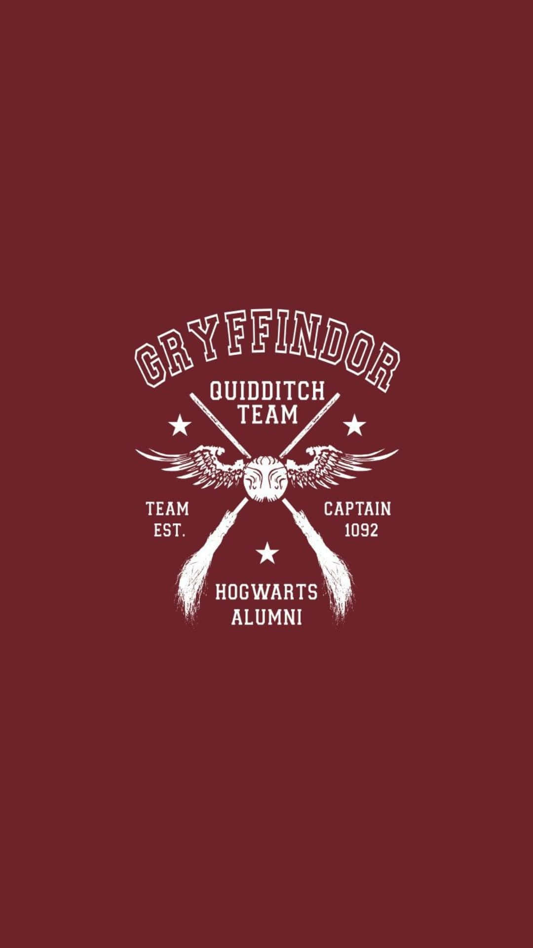 Gryffindor Quidditch Team Captain Shirt Design SVG