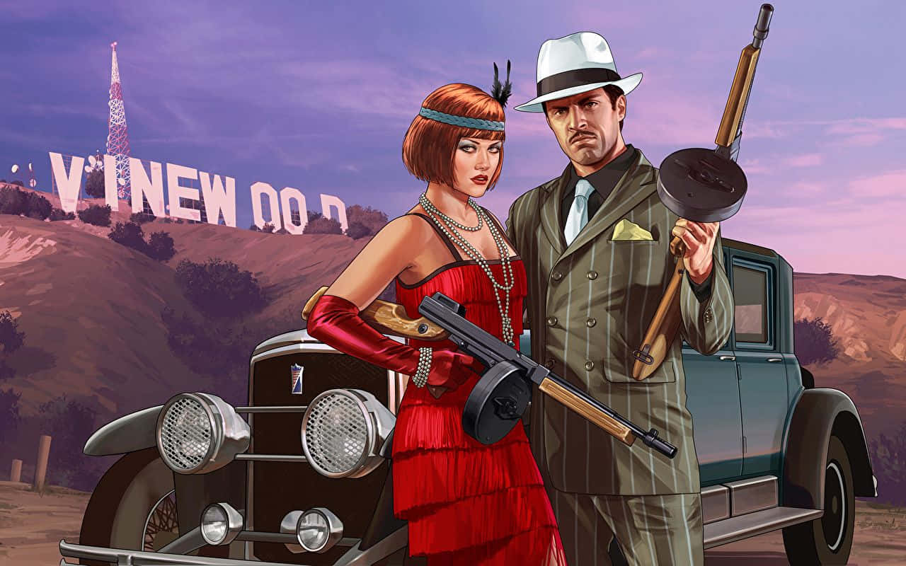 Billede Grand Theft Auto 5: Skrivebordsbaggrund Wallpaper