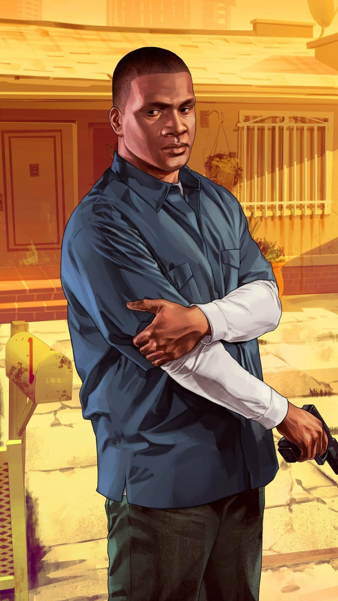 GTA 5 Now Available on iPhone Wallpaper