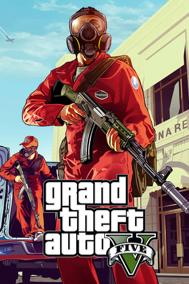 Gta Background Grand Theft Auto Five Armed Robbery Background