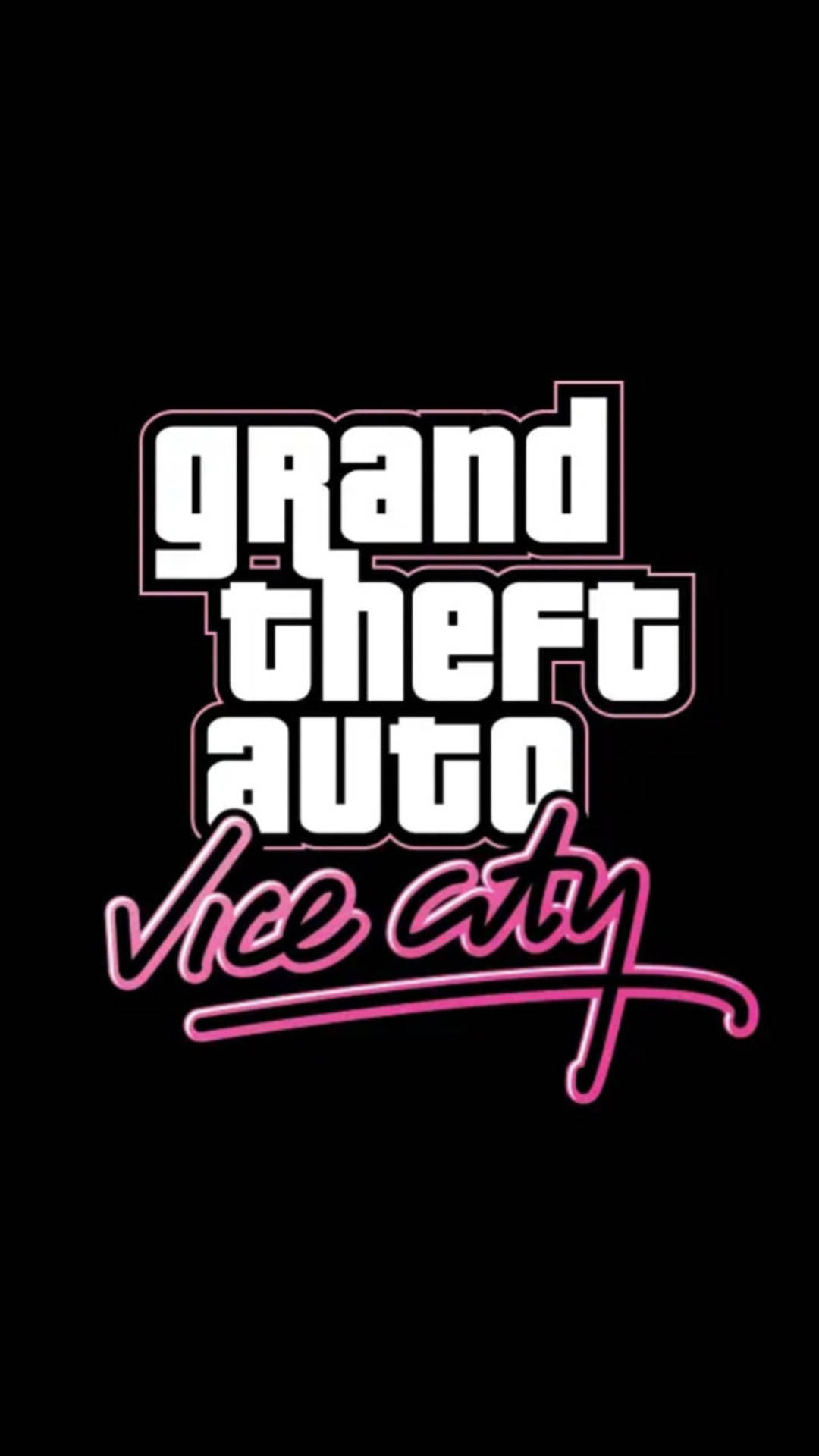 Gta Iphone Vice City Black Background