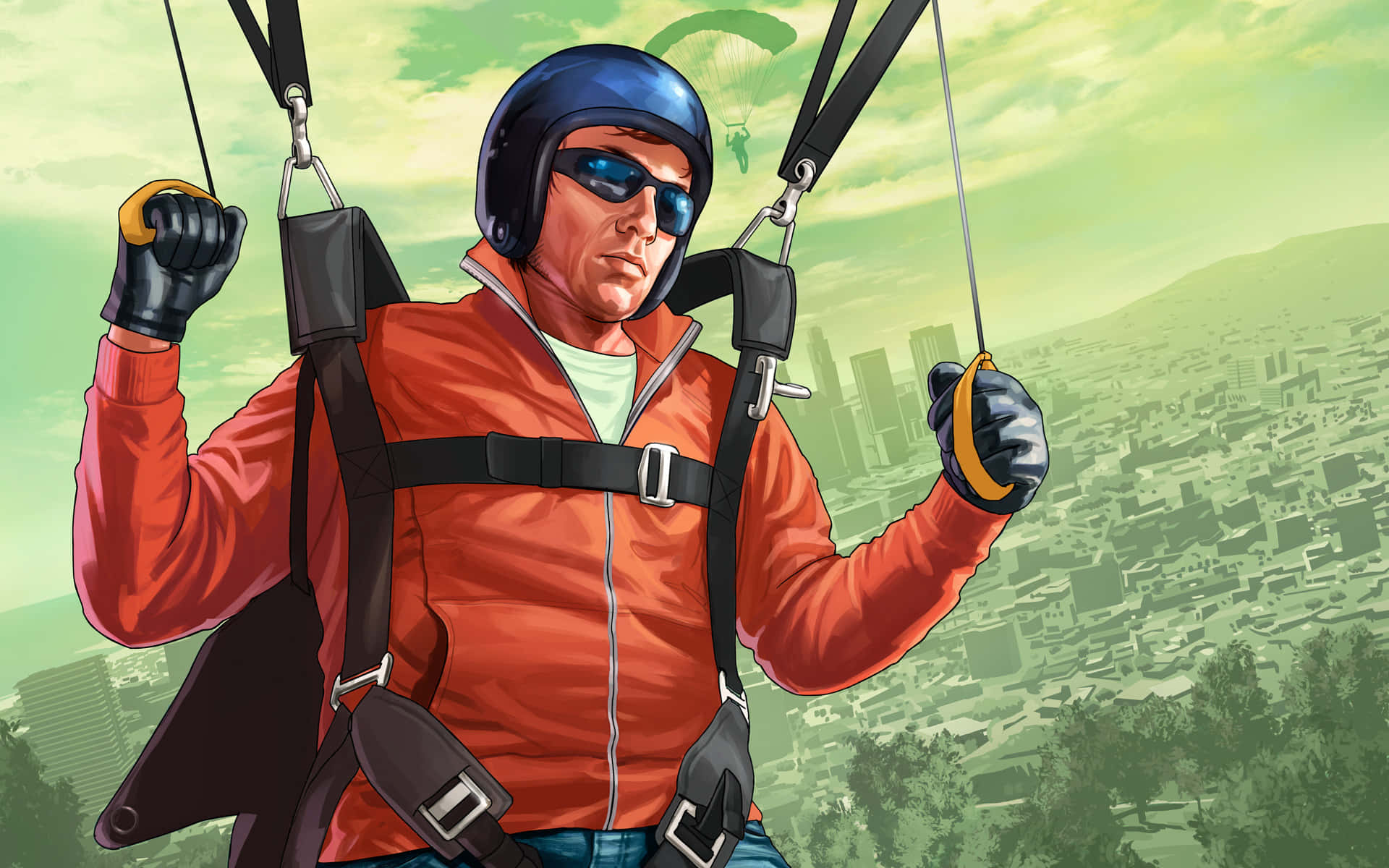 Parachuteadventure Guy Gta Immagine