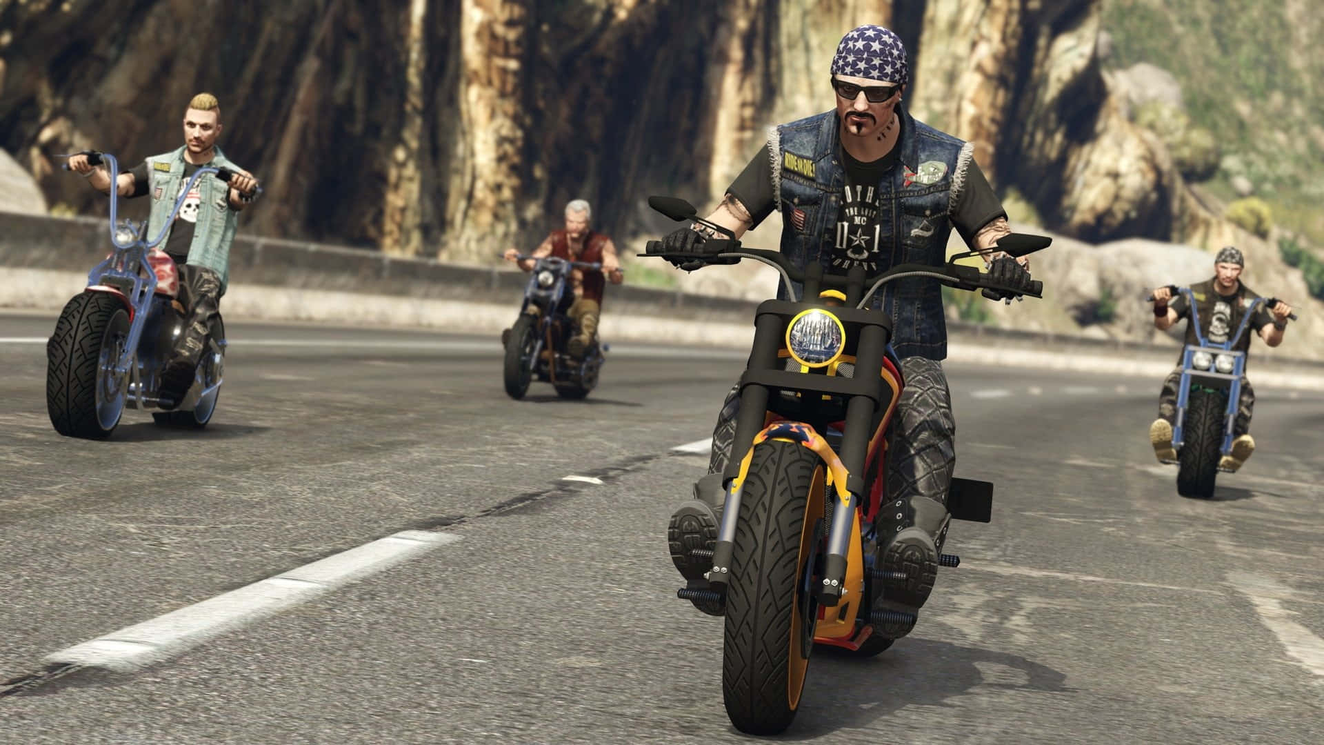 Motorcycle Group Ride Gta Picture