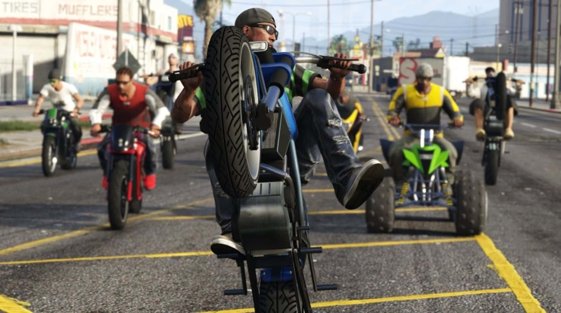 Motorcycle Club Road Gta Picture