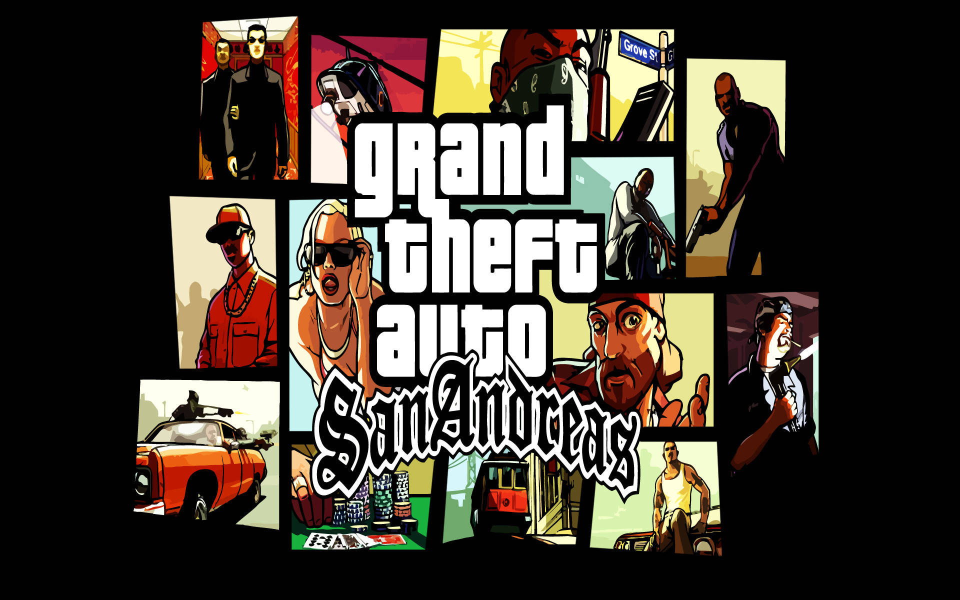 Download Gta San Andreas Title Sequence Wallpaper 