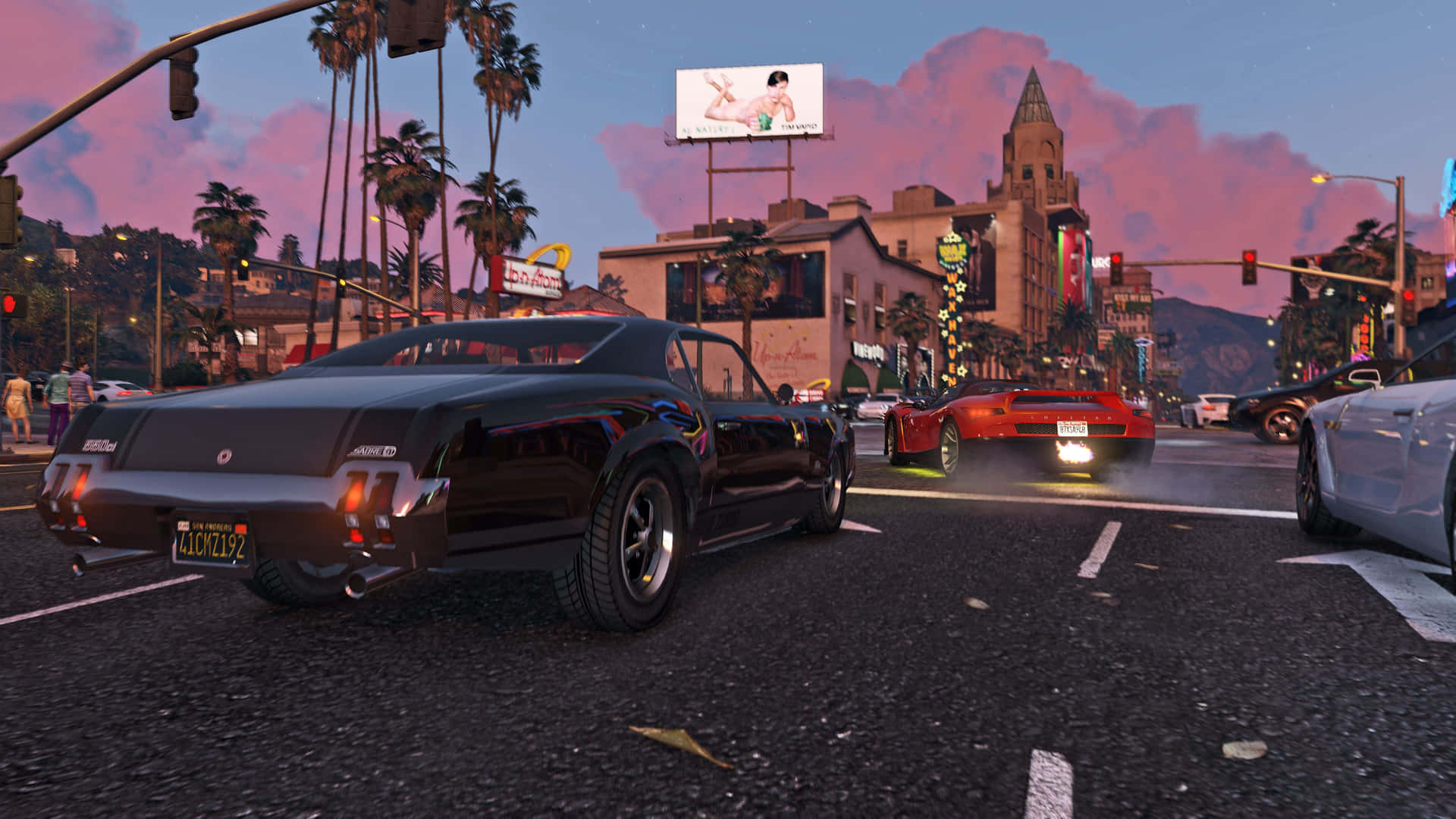 Enjoy the epic landscapes of Los Santos in four times the resolution Wallpaper