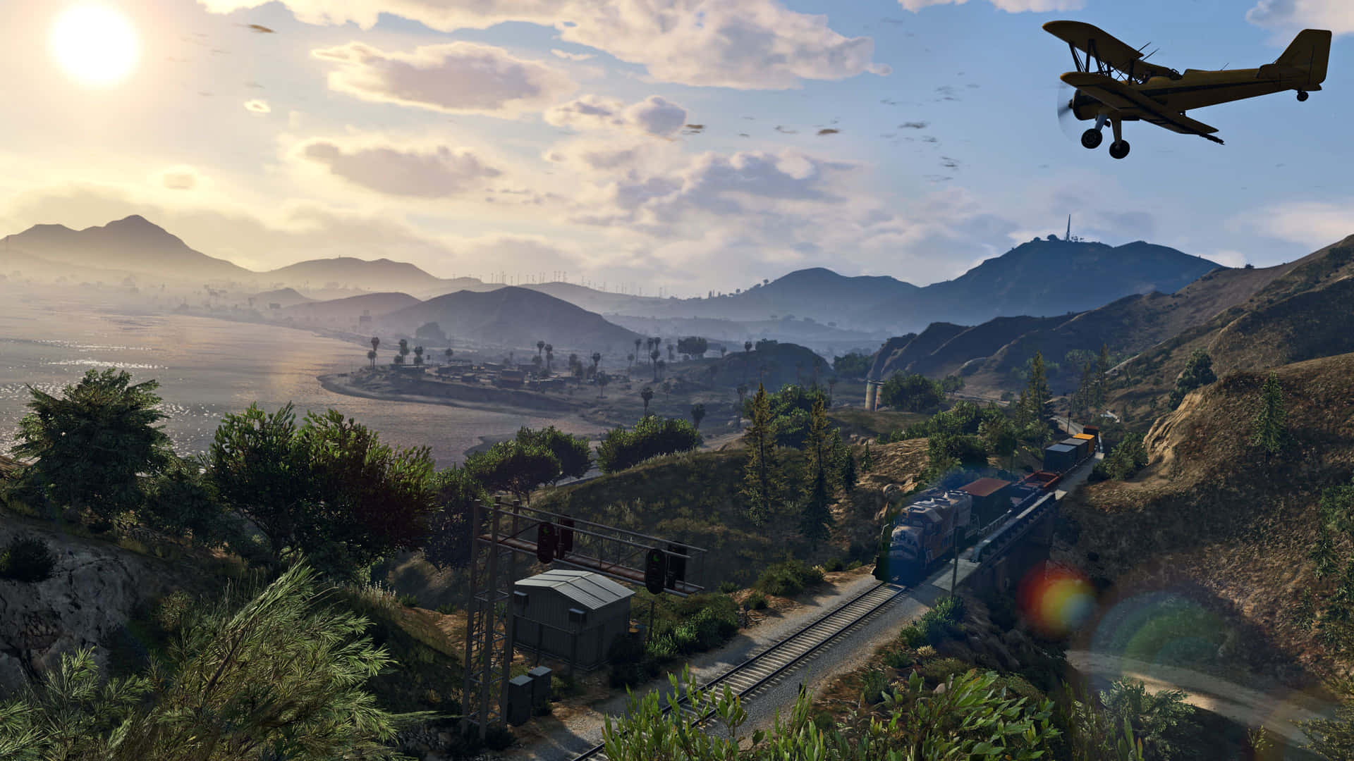 Get Ready For An Epic Adventure In Grand Theft Auto V 4K Wallpaper
