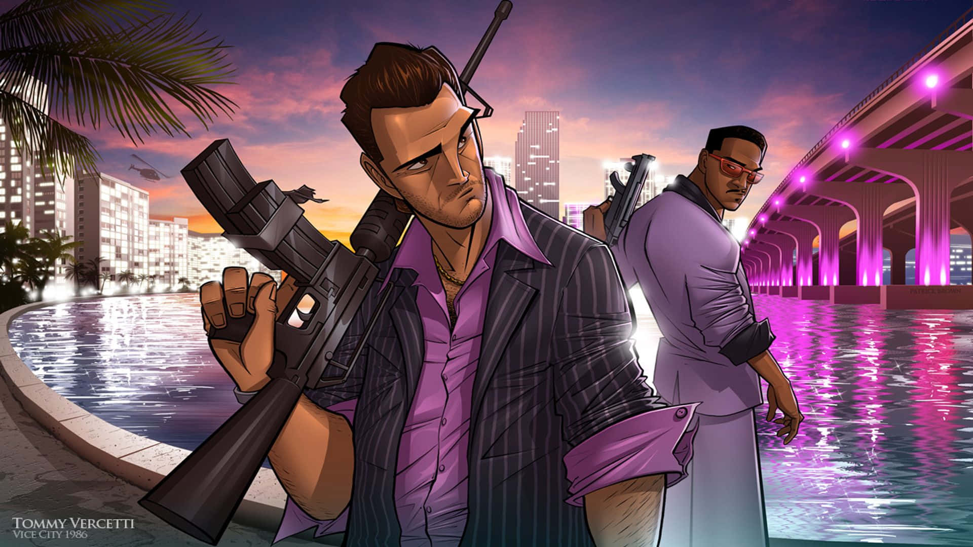 Rekrutter en ekspert - Grand Theft Auto VC Wallpaper