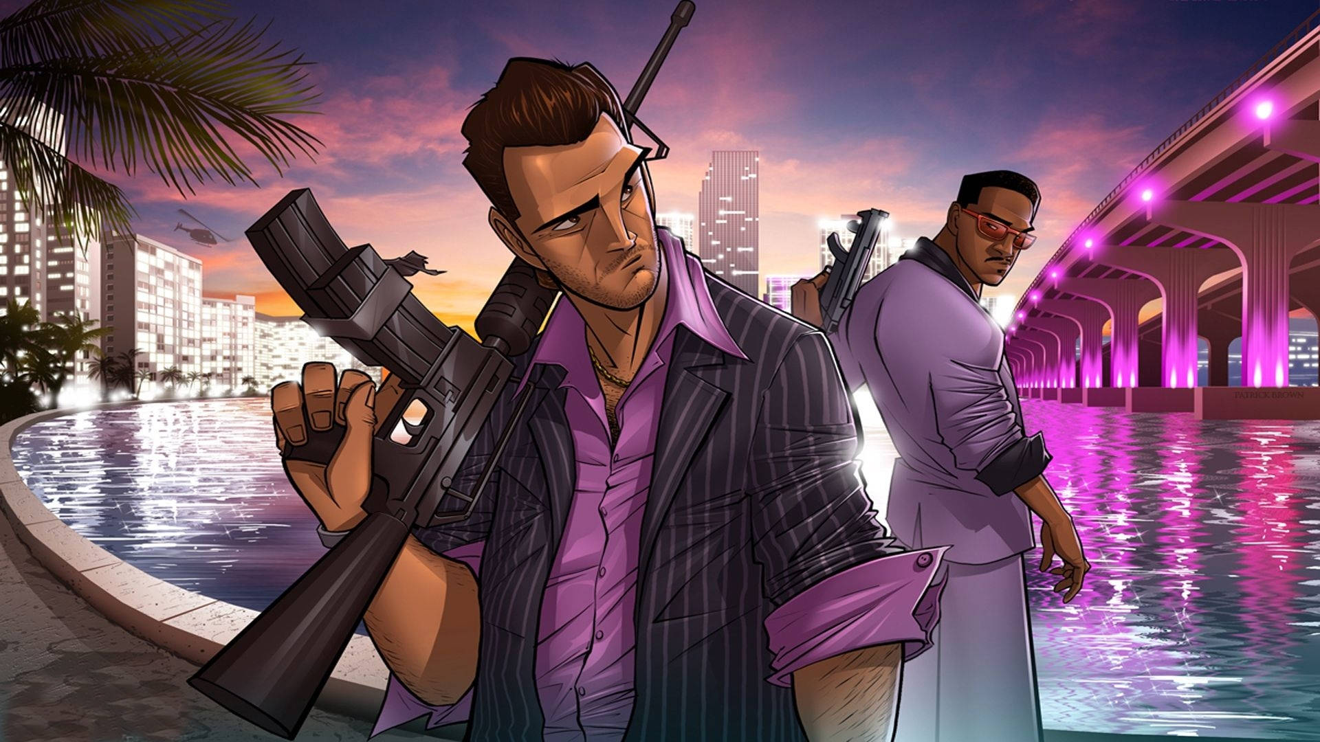 GTA Vice City Tommy And Lance Wallpaper