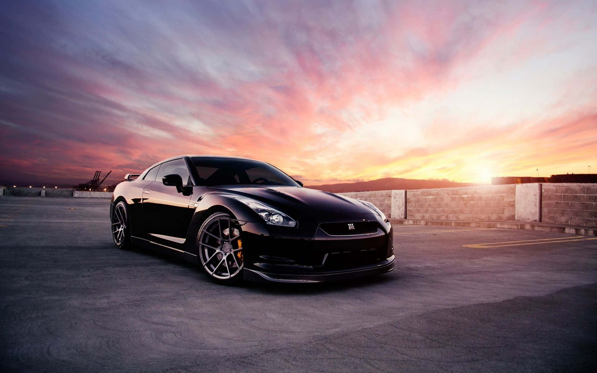 Red and Black Nissan GTR that's Sure To Turn Heads