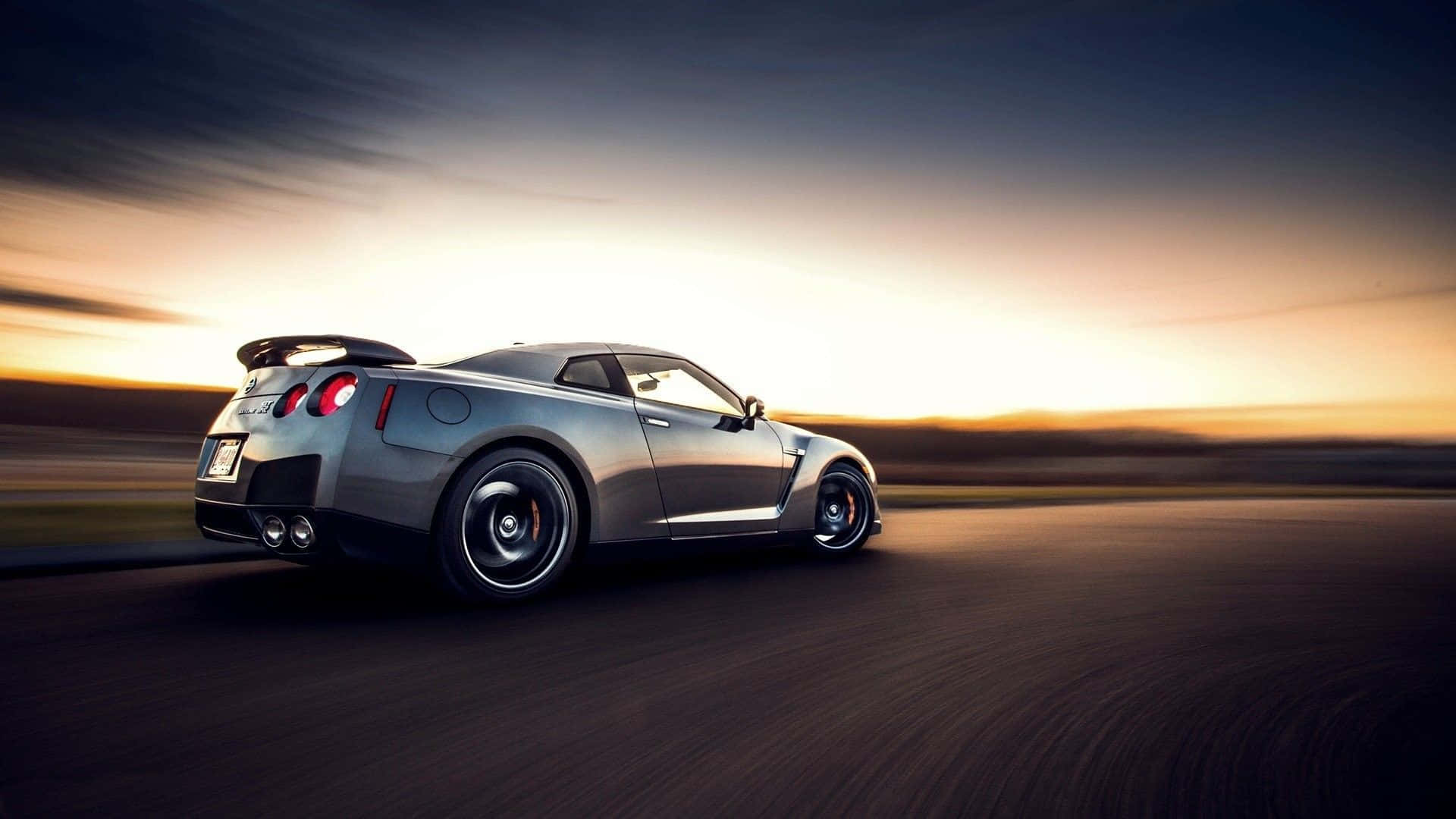 Velocidad,estilo Y Potencia: El Nissan Gtr R35 Fondo de pantalla