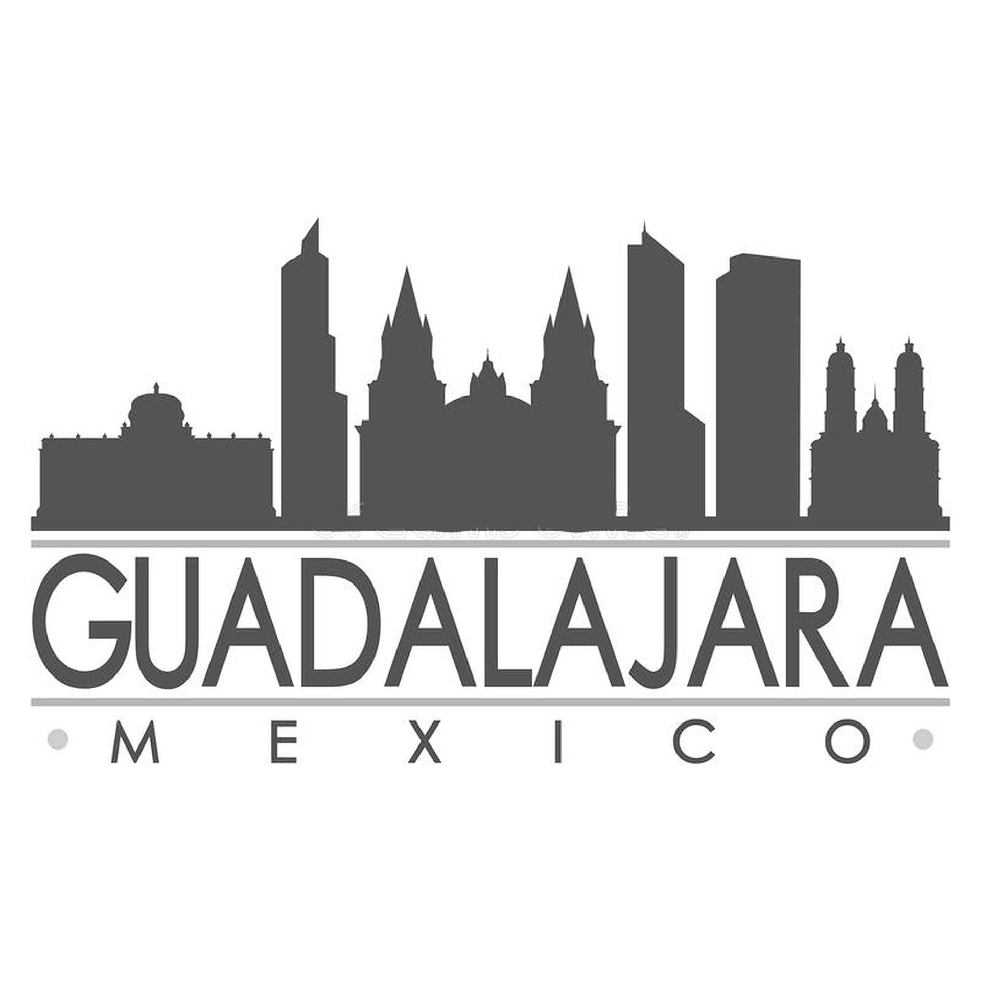 Sombrada Cidade De Guadalajara Papel de Parede
