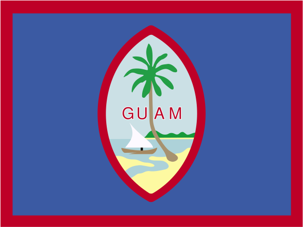 Guam Flag Graphic PNG