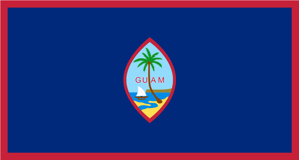 Guam Flag Official Symbol PNG