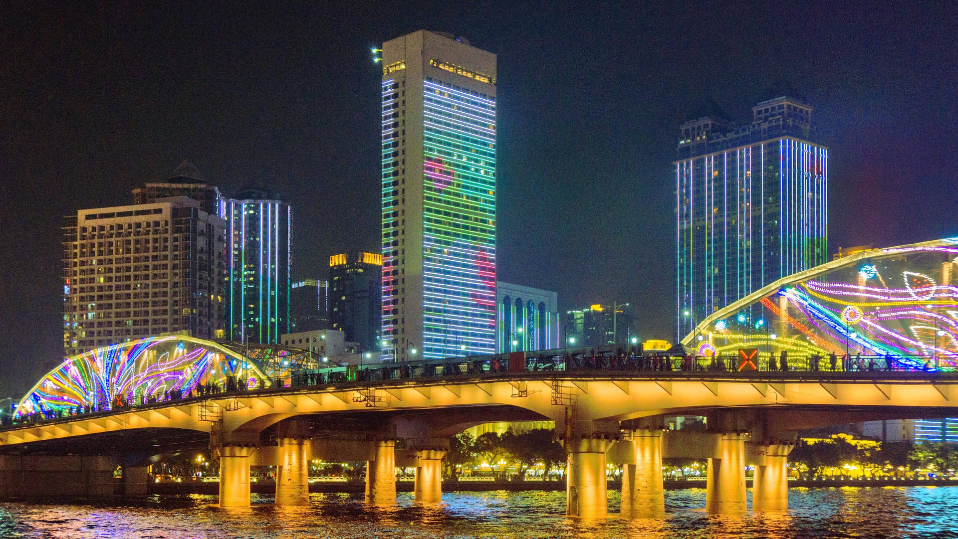 Guangzhou Haizhu Bridge Wallpaper