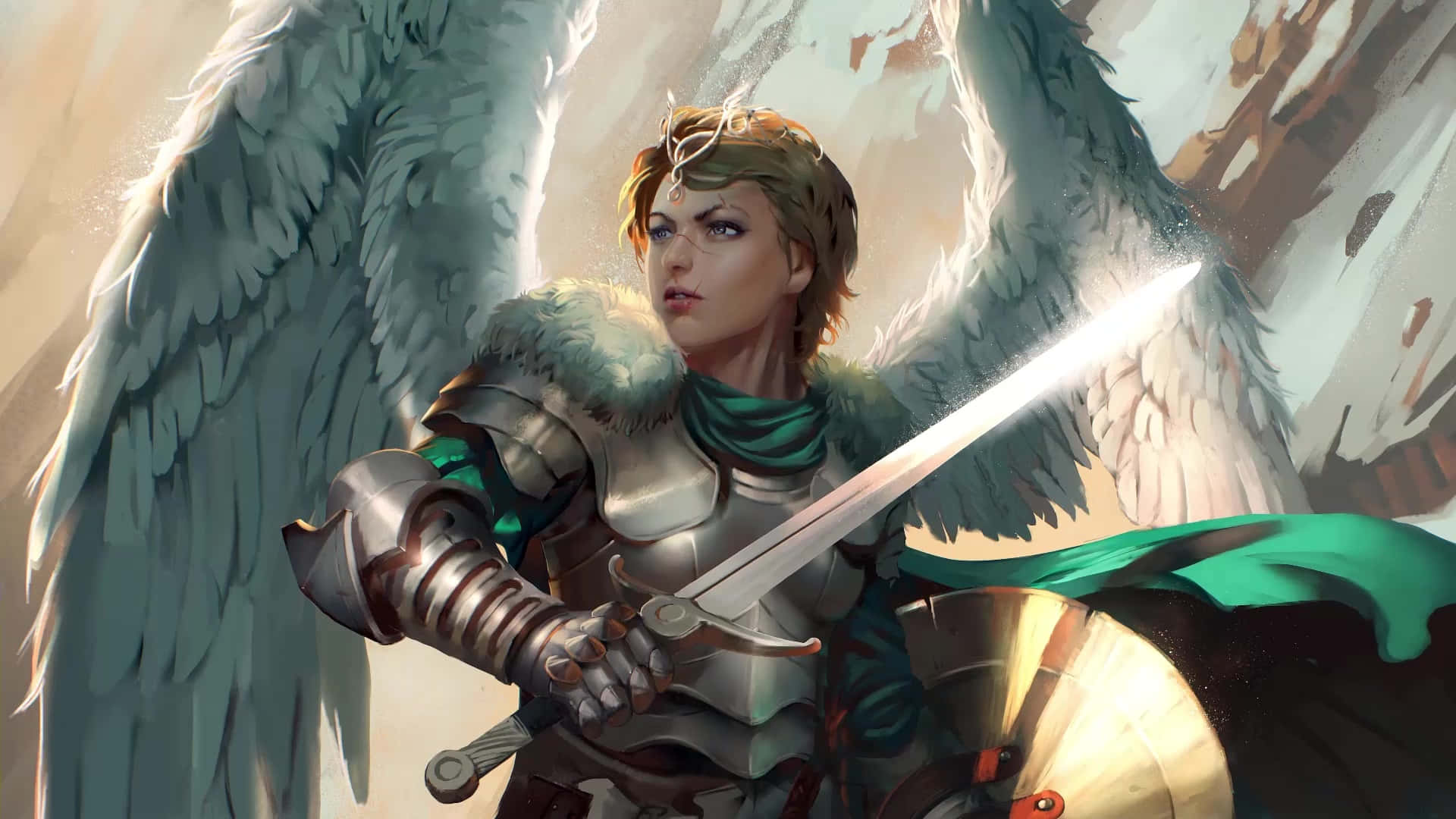 Guardian Angel With Sword Picture
